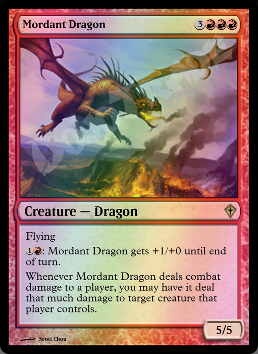 Mordant Dragon FOIL