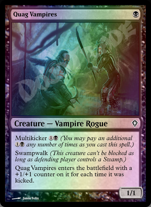 Quag Vampires FOIL