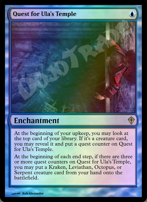 Quest for Ula's Temple FOIL