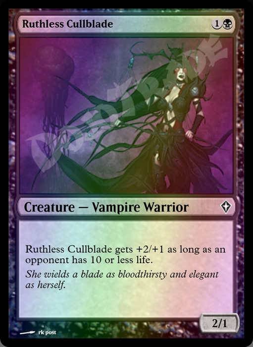 Ruthless Cullblade FOIL