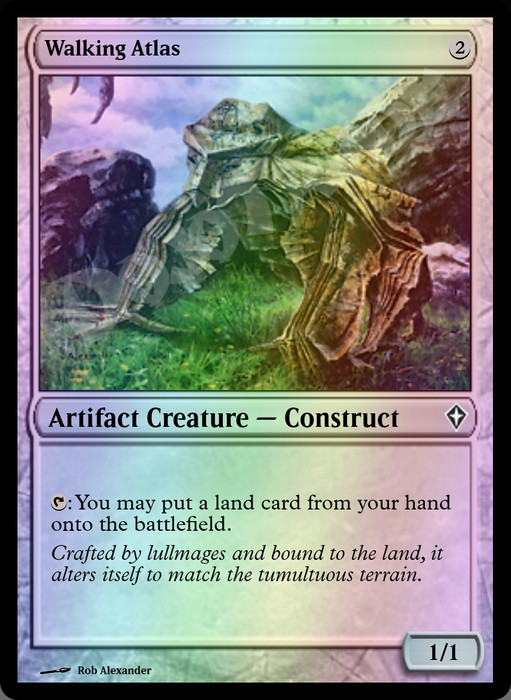 Walking Atlas FOIL