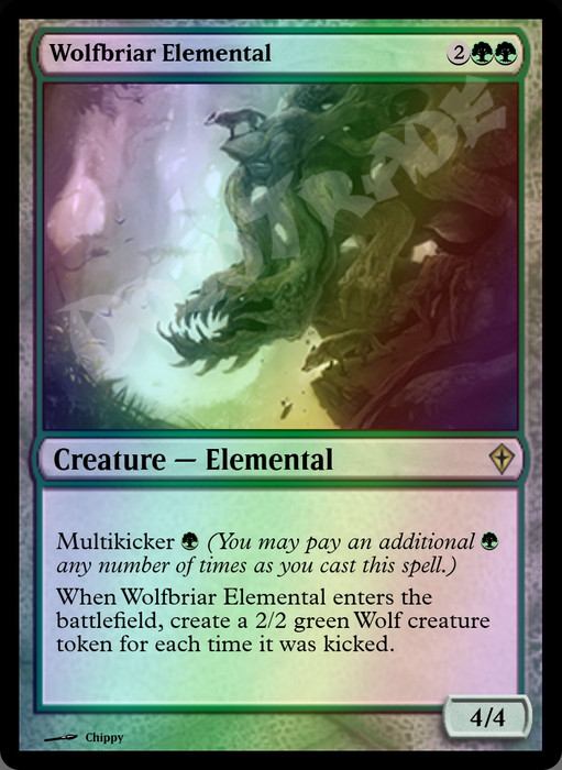 Wolfbriar Elemental FOIL