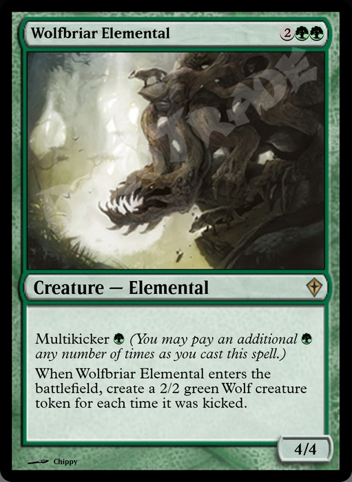 Wolfbriar Elemental