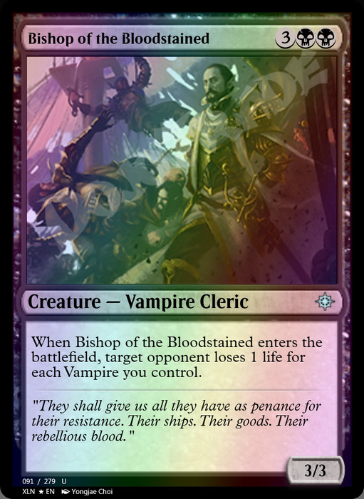 Bishop of the Bloodstained FOIL