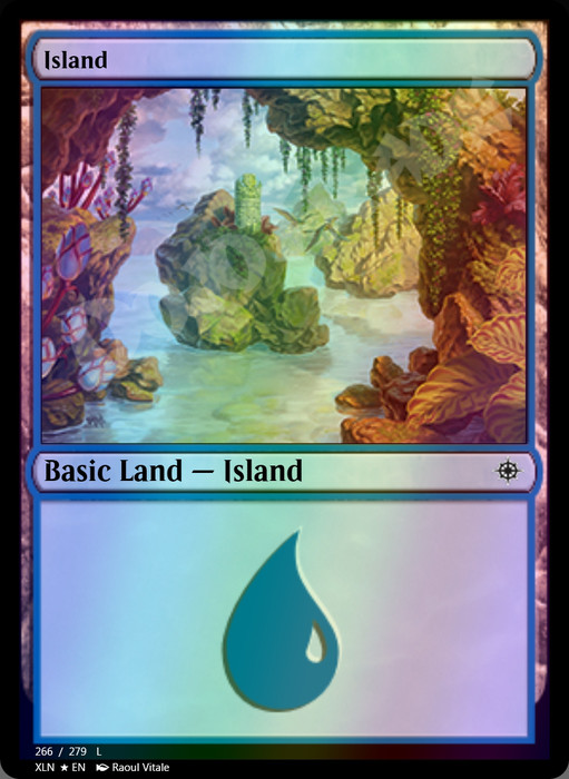 Island (#266) FOIL