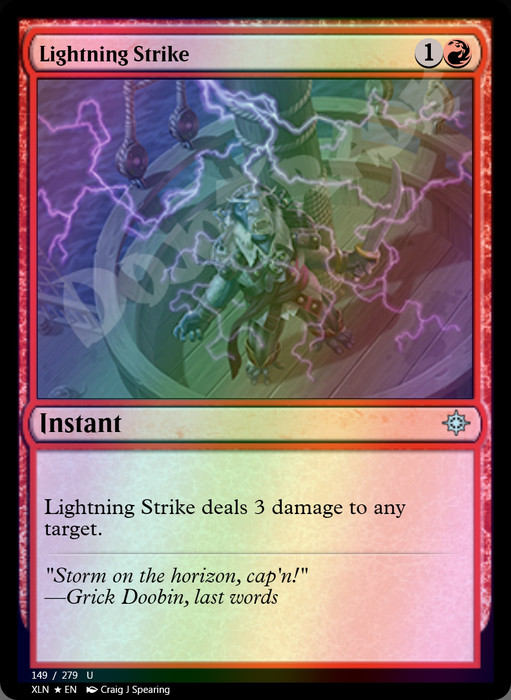 Lightning Strike FOIL