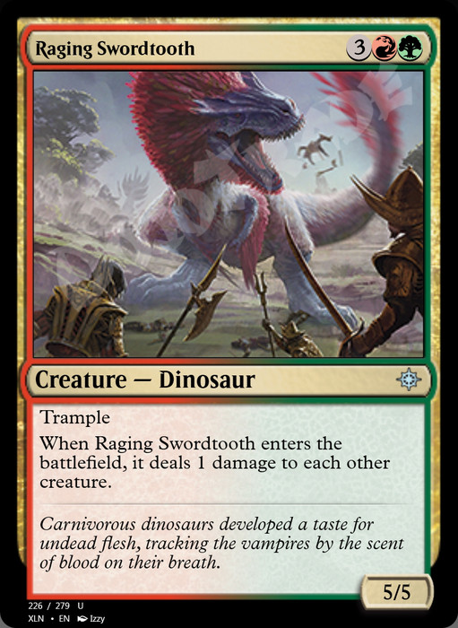 Raging Swordtooth