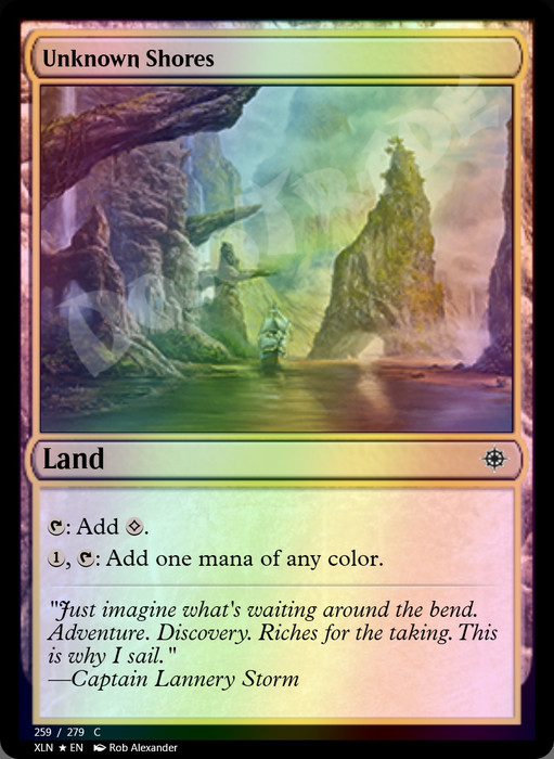 Unknown Shores FOIL