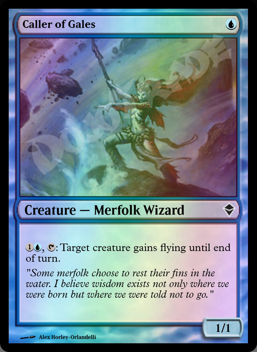 Caller of Gales FOIL