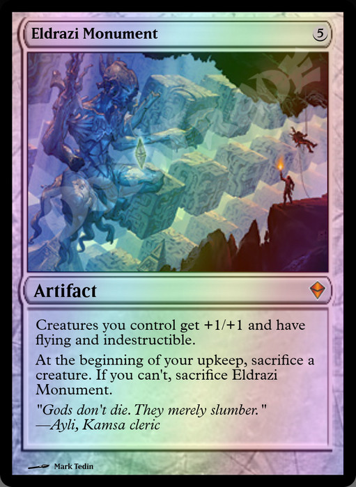 Eldrazi Monument FOIL