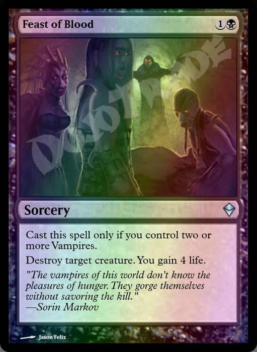 Feast of Blood FOIL