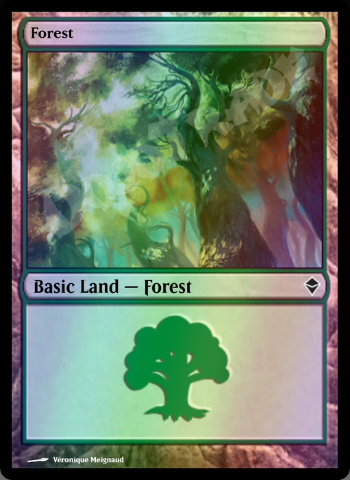 Forest (#248 Half Art) FOIL