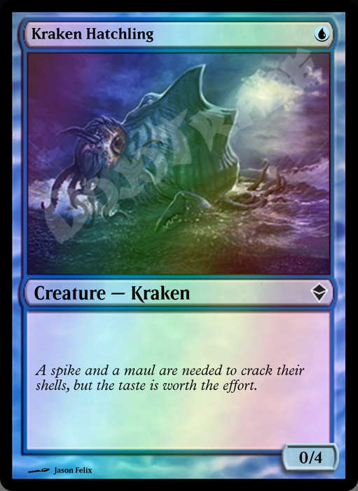 Kraken Hatchling FOIL