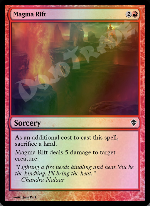 Magma Rift FOIL