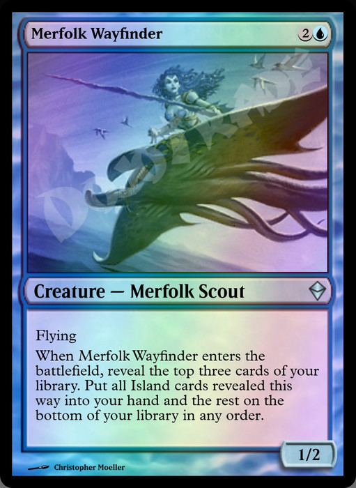 Merfolk Wayfinder FOIL