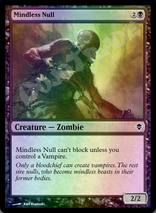 Mindless Null FOIL