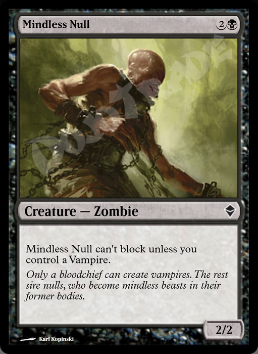 Mindless Null