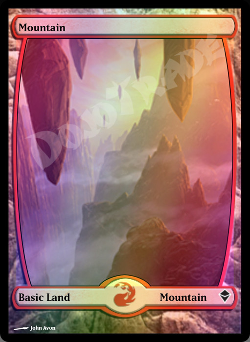 Mountain (#242 Full Art) FOIL