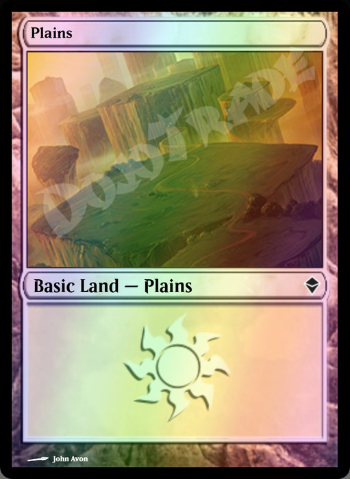 Plains (#230 Half Art) FOIL