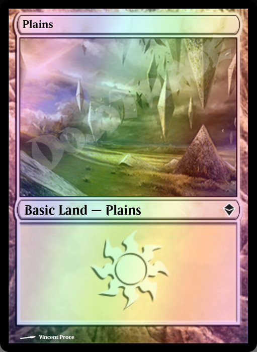 Plains (#233 Half Art) FOIL