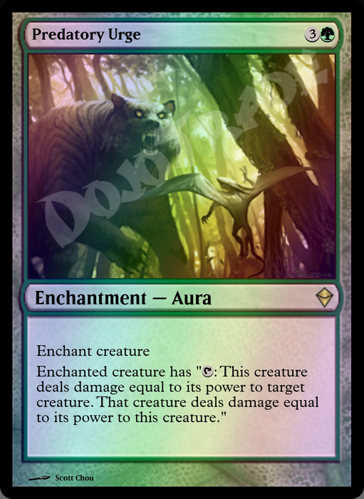 Predatory Urge FOIL