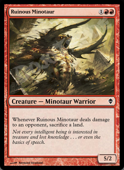 Ruinous Minotaur