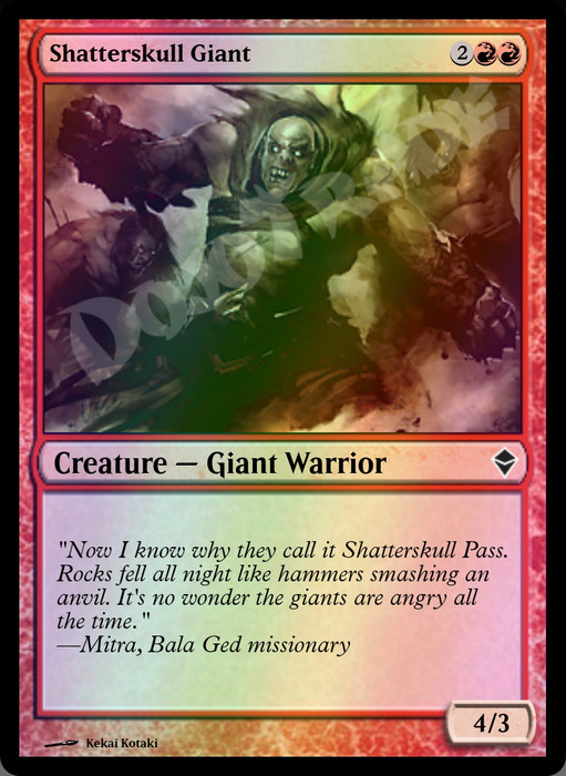 Shatterskull Giant FOIL