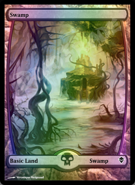 Swamp (#240 Full Art) FOIL