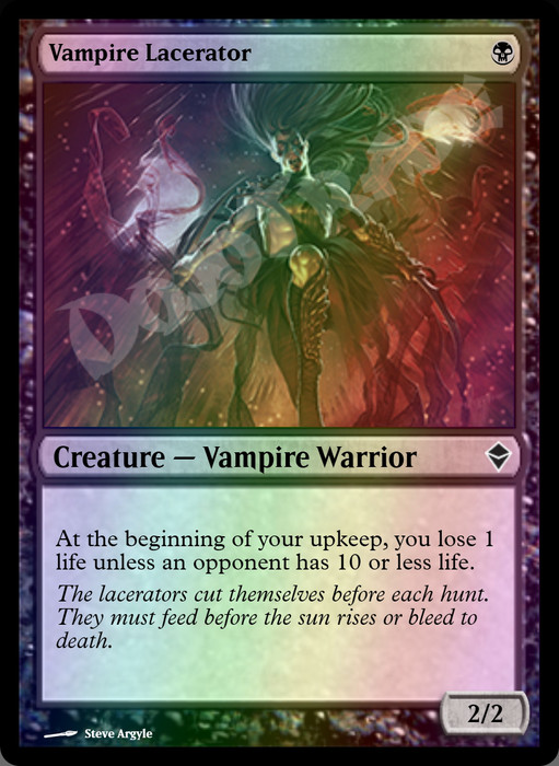 Vampire Lacerator FOIL