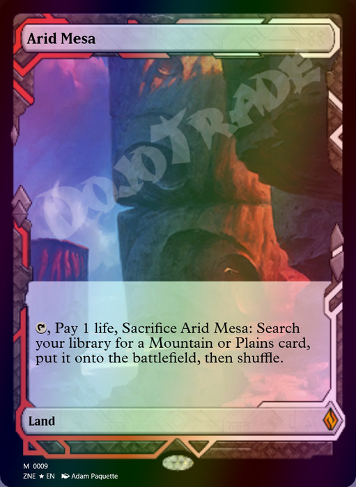 Arid Mesa FOIL