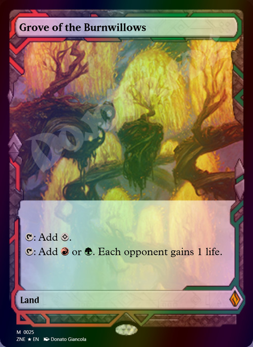 Grove of the Burnwillows FOIL