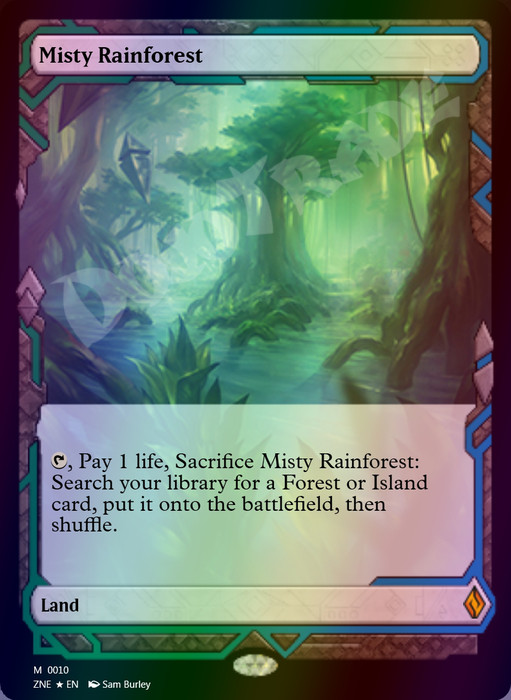 Misty Rainforest FOIL