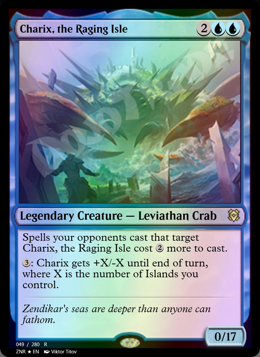 Charix, the Raging Isle FOIL