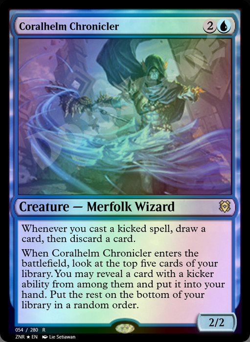 Coralhelm Chronicler FOIL