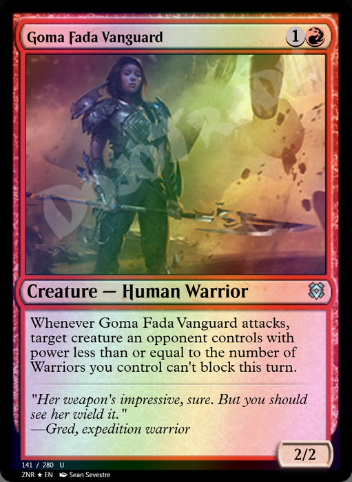 Goma Fada Vanguard FOIL