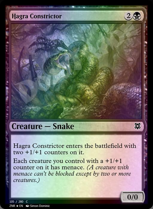 Hagra Constrictor FOIL