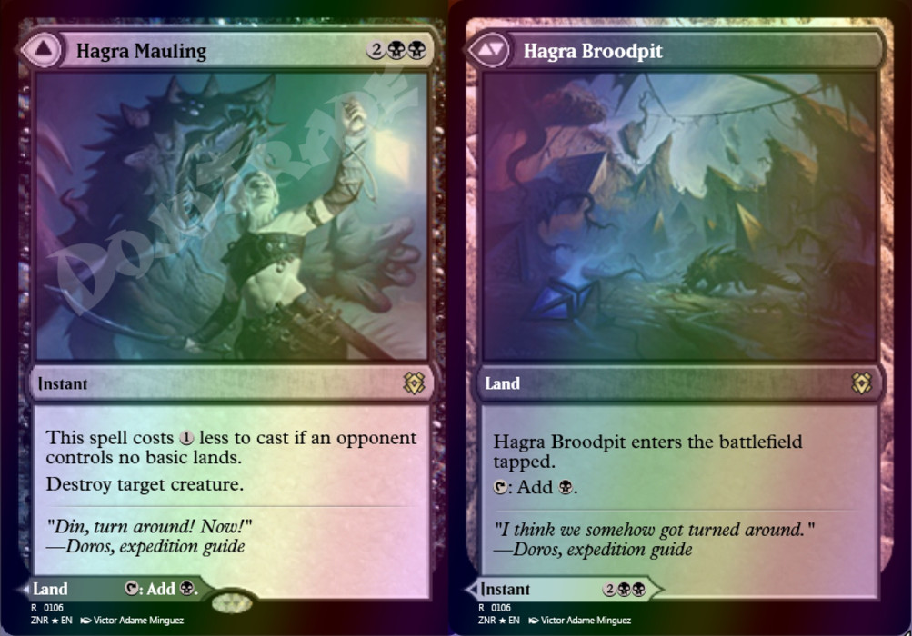 Hagra Mauling FOIL