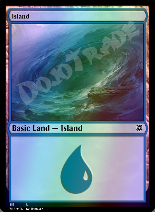 Island (#381) FOIL