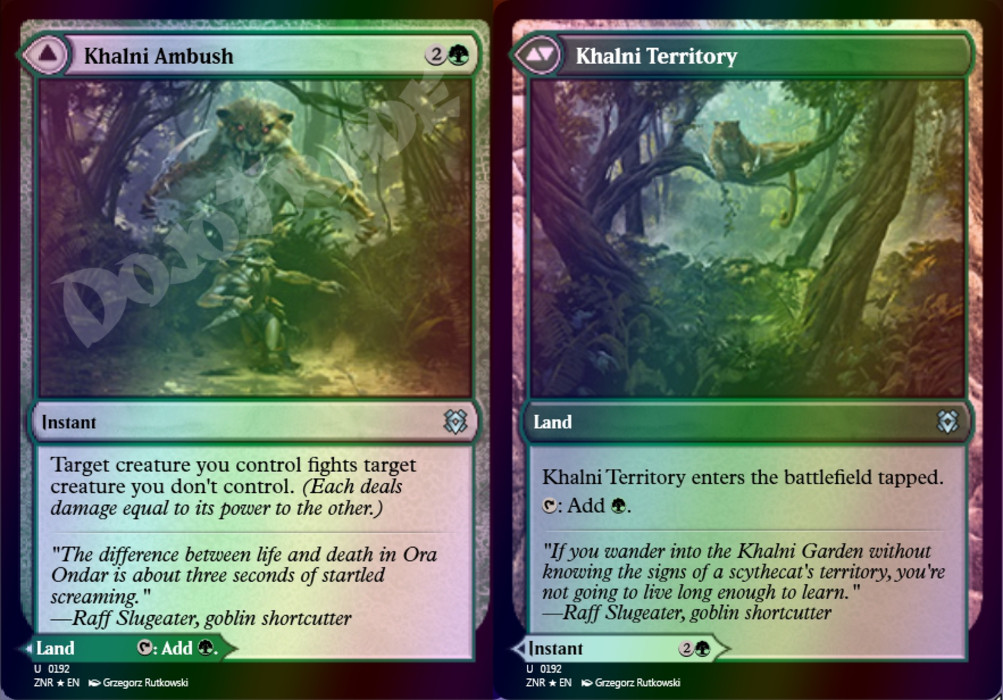 Khalni Ambush FOIL