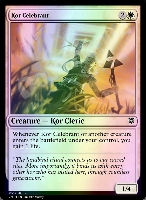 Kor Celebrant FOIL