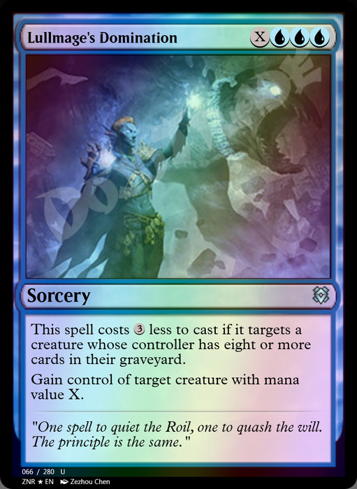 Lullmage's Domination FOIL