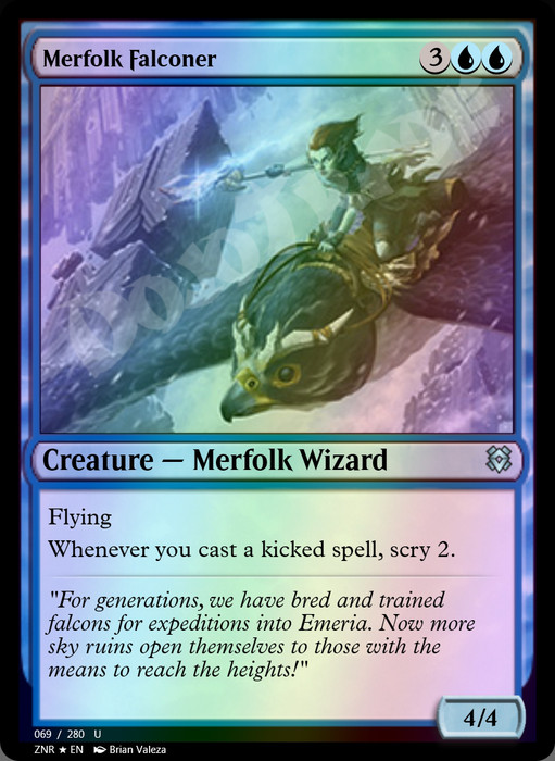 Merfolk Falconer FOIL