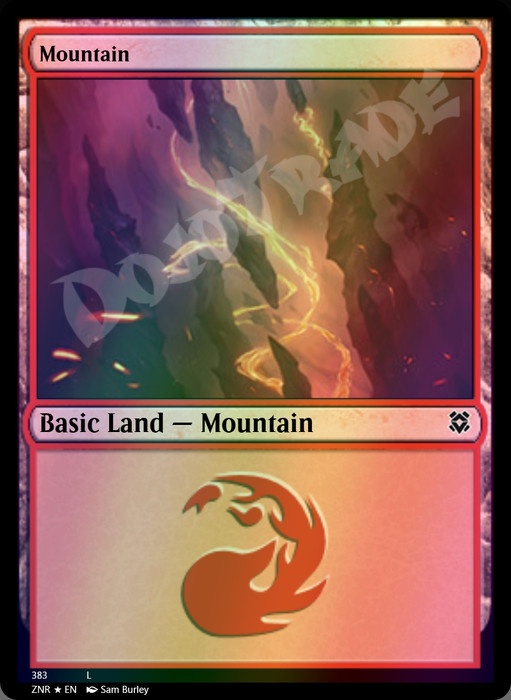 Mountain (#383) FOIL