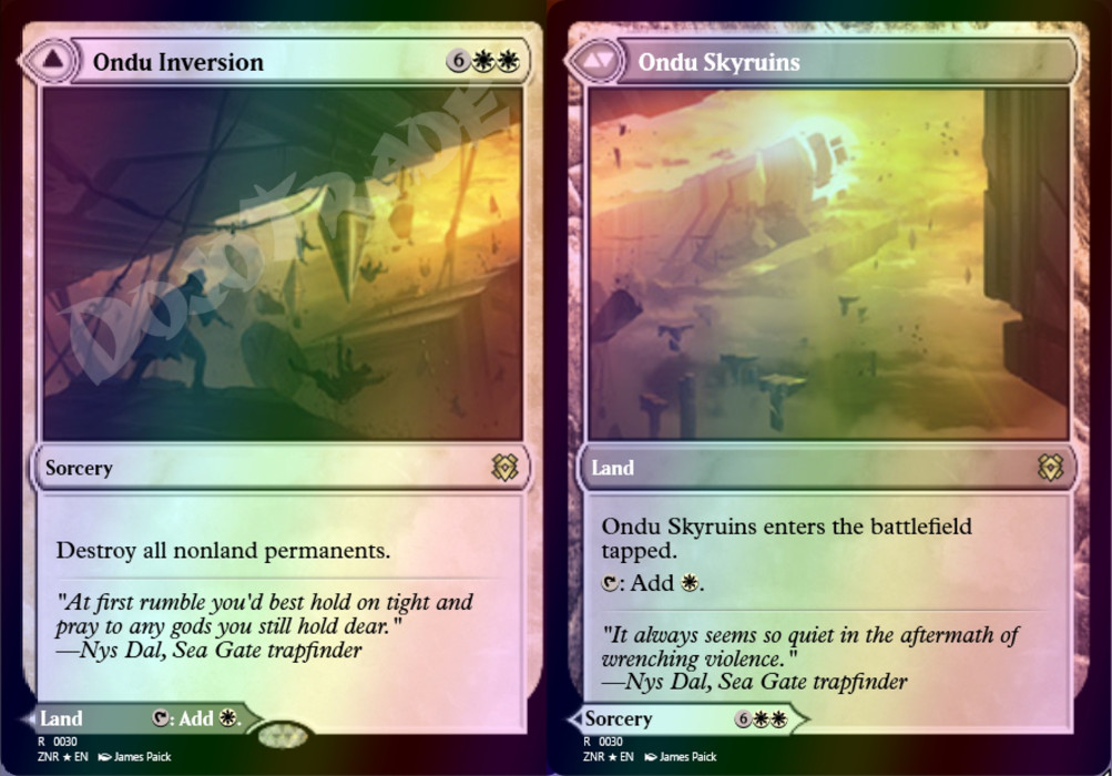 Ondu Inversion FOIL