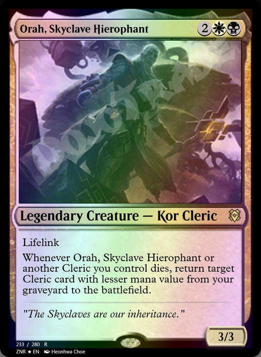 Orah, Skyclave Hierophant FOIL