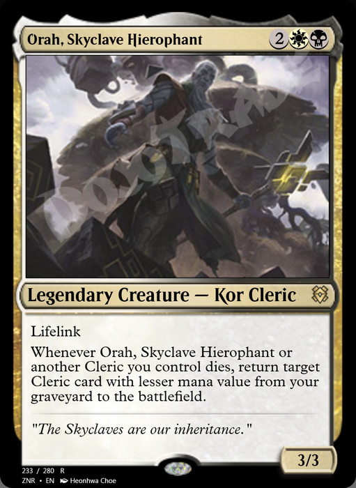 Orah, Skyclave Hierophant