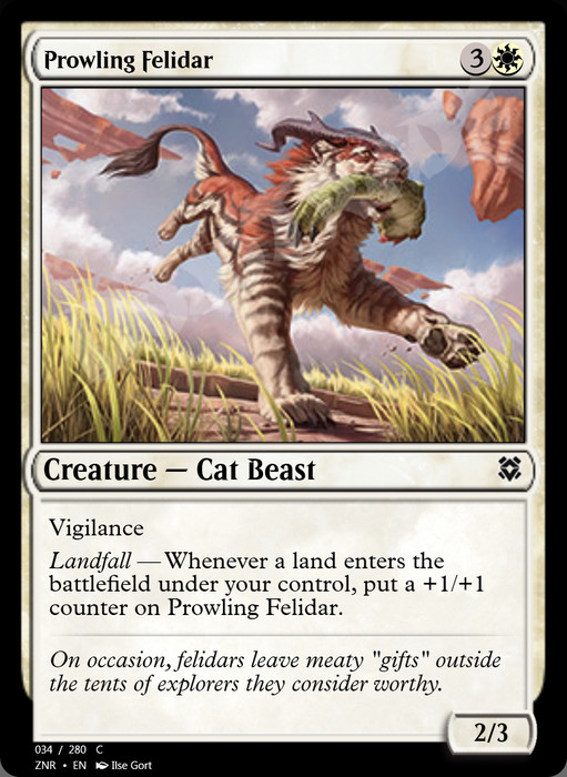 Prowling Felidar