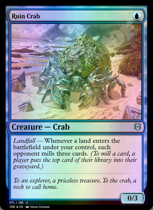 Ruin Crab FOIL