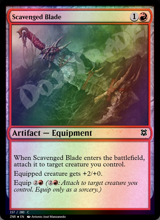 Scavenged Blade FOIL