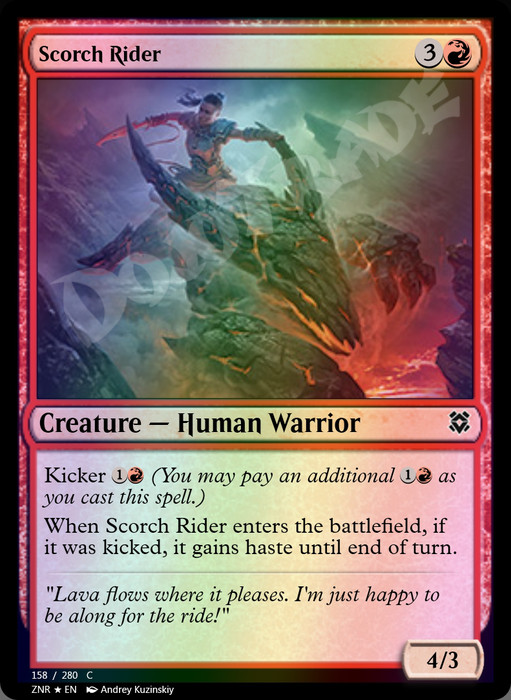 Scorch Rider FOIL